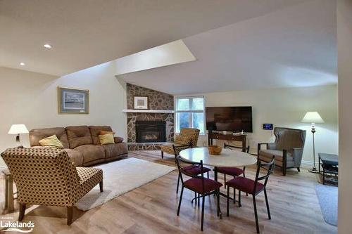 13 Trafalgar Road, Collingwood, ON - Indoor Photo Showing Living Room With Fireplace