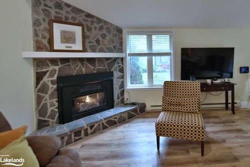 13 Trafalgar Road, Collingwood, ON - Indoor Photo Showing Living Room With Fireplace