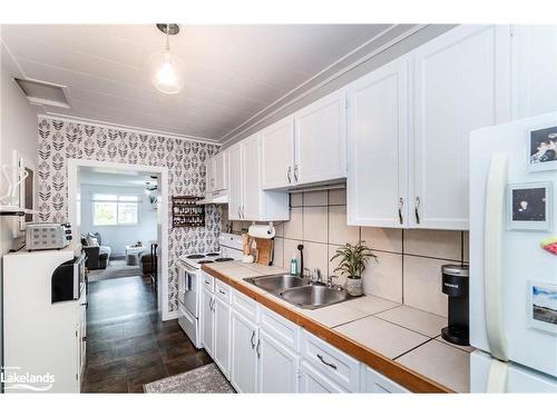 235 Jane Street, Stayner, ON - Indoor Photo Showing Kitchen With Double Sink