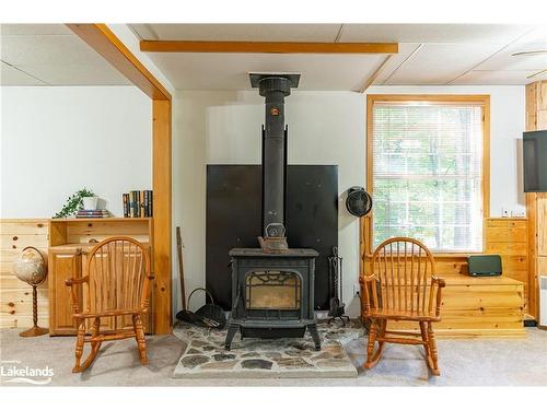 16366 Highway 35, Haliburton, ON - Indoor With Fireplace