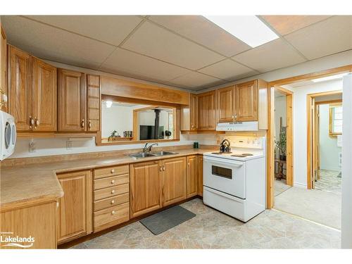 16366 Highway 35, Haliburton, ON - Indoor Photo Showing Kitchen With Double Sink