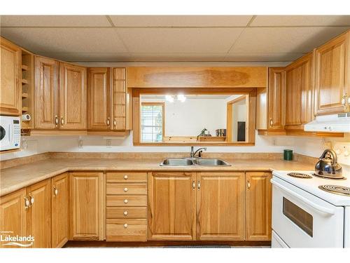 16366 Highway 35, Haliburton, ON - Indoor Photo Showing Kitchen With Double Sink