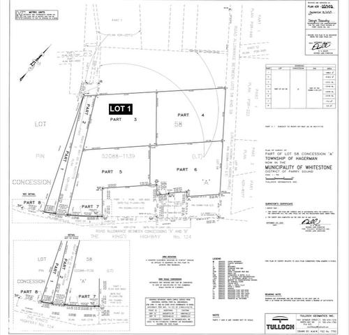 Lot 1 Unnamed Road, Whitestone, ON 