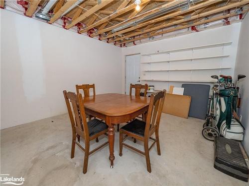 34 Hunts Road, Huntsville, ON - Indoor Photo Showing Basement