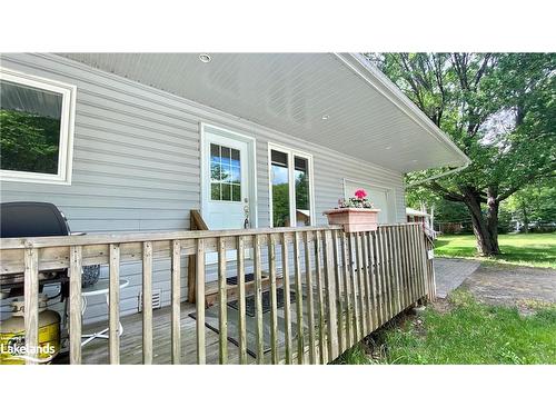 34 Hunts Road, Huntsville, ON - Outdoor With Deck Patio Veranda