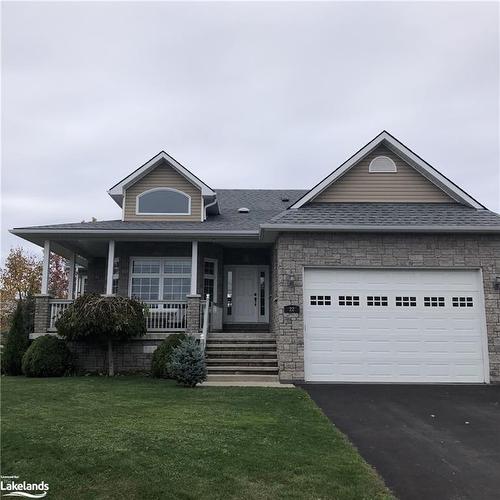 22 Bourgeois Beach Road, Victoria Harbour, ON - Outdoor With Deck Patio Veranda With Facade