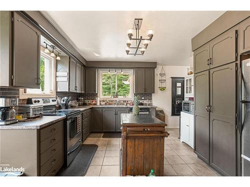 1037 Kernohan Farm Trail, Minden Hills, ON - Indoor Photo Showing Kitchen With Double Sink