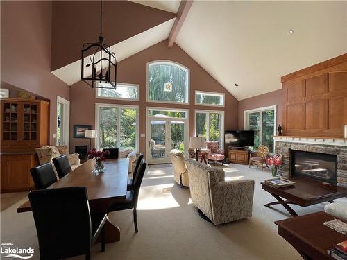 104 Campbell Crescent, The Blue Mountains, ON - Indoor Photo Showing Other Room With Fireplace