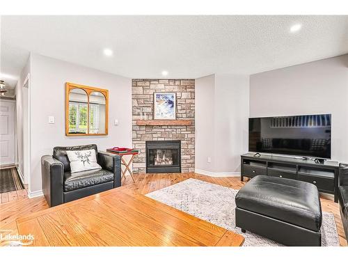 13 Barker Boulevard, Collingwood, ON - Indoor Photo Showing Living Room With Fireplace