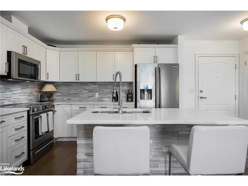 309-1 Chamberlain Crescent, Collingwood, ON - Indoor Photo Showing Kitchen With Upgraded Kitchen