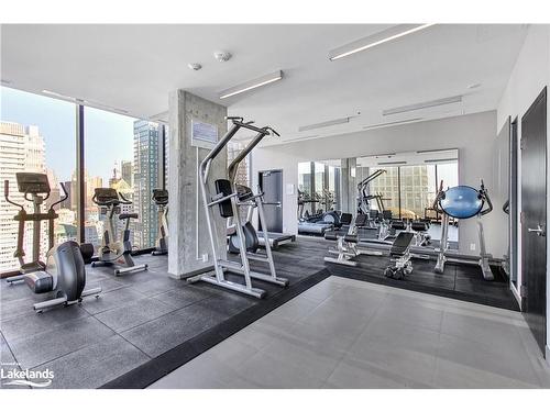 705-11 Charlotte Street, Toronto, ON - Indoor Photo Showing Gym Room