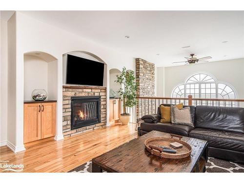 9-209707 Highway 26, The Blue Mountains, ON - Indoor Photo Showing Living Room With Fireplace