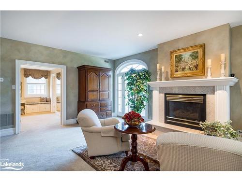 7781 Poplar Sideroad, Clearview, ON - Indoor Photo Showing Living Room With Fireplace