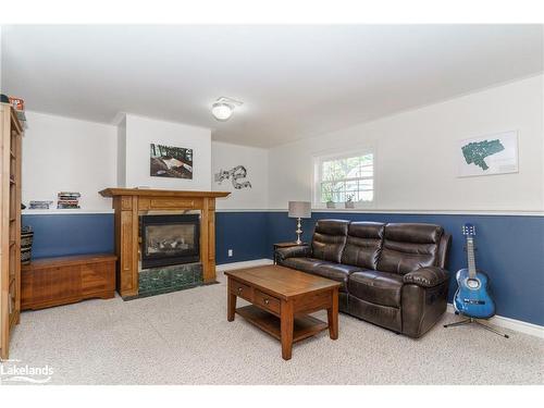 54 Killdeer Crescent, Bracebridge, ON - Indoor Photo Showing Living Room With Fireplace