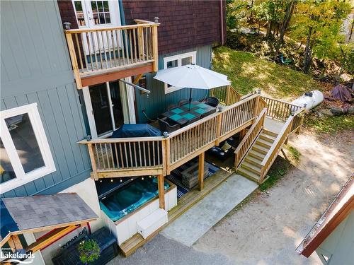 560 Mountain Street, Haliburton, ON - Outdoor With Deck Patio Veranda With Exterior