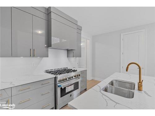 95 Goldie Court, The Blue Mountains, ON - Indoor Photo Showing Kitchen With Double Sink With Upgraded Kitchen