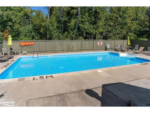 51-91 Green Briar Drive, Collingwood, ON - Outdoor With In Ground Pool With Deck Patio Veranda With Backyard