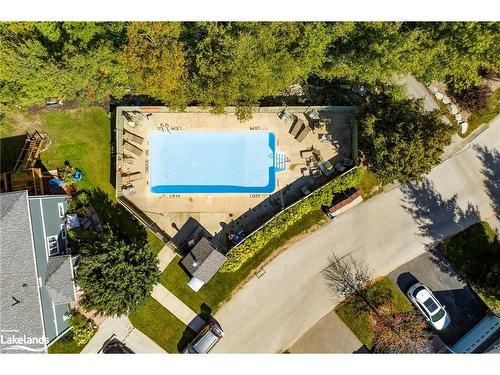 51-91 Green Briar Drive, Collingwood, ON - Outdoor With In Ground Pool With View