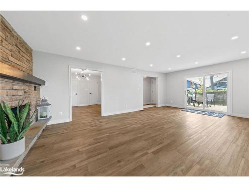 194 Charles Street, Midland, ON - Indoor Photo Showing Other Room With Fireplace