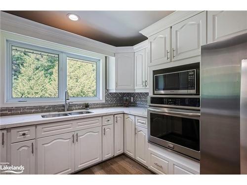 426155 25Th Sideroad, Mono, ON - Indoor Photo Showing Kitchen With Stainless Steel Kitchen With Double Sink