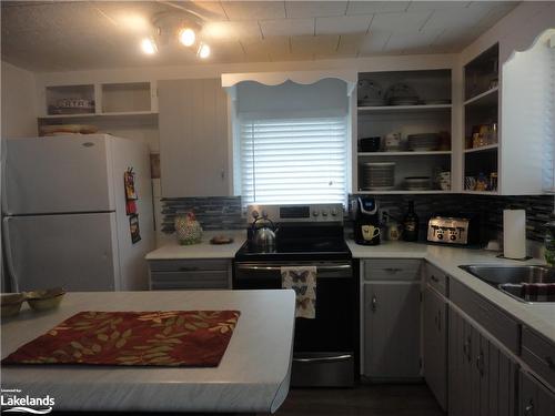 1089 Mosley Street, Wasaga Beach, ON - Indoor Photo Showing Kitchen With Double Sink