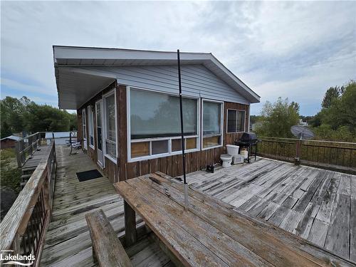 11 Rosedale Road Road, Byng Inlet, ON - Outdoor With Deck Patio Veranda With Exterior