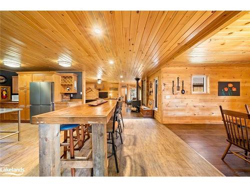 1099 Bunny Trail, Whitestone, ON - Indoor Photo Showing Dining Room