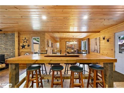 1099 Bunny Trail, Whitestone, ON - Indoor Photo Showing Dining Room