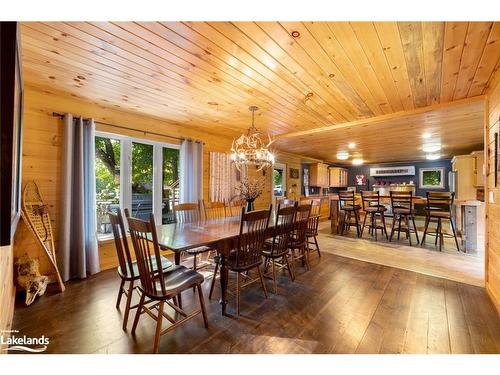 1099 Bunny Trail, Whitestone, ON - Indoor Photo Showing Dining Room