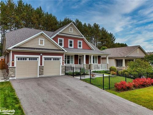 39 Clearbrook Trail, Bracebridge, ON - Outdoor With Deck Patio Veranda With Facade