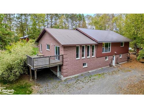 316 Goreville Road, South River, ON - Outdoor With Deck Patio Veranda With Exterior