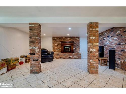 316 Goreville Road, South River, ON - Indoor With Fireplace