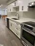 Bsmt-270 Wild Rose Drive, Gravenhurst, ON  - Indoor Photo Showing Kitchen With Double Sink 