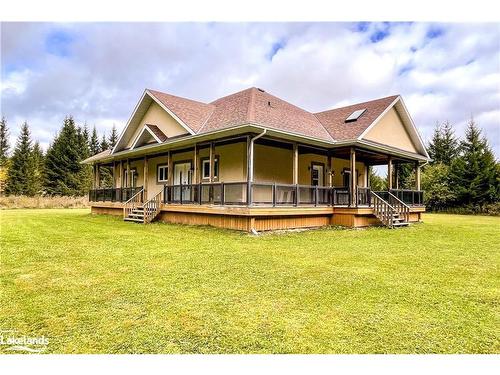 595863 Forth Line, The Blue Mountains, ON - Outdoor With Deck Patio Veranda