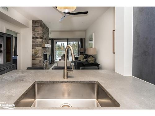 106-10 Beckwith Lane, The Blue Mountains, ON - Indoor Photo Showing Kitchen With Double Sink