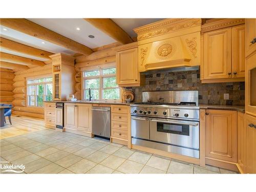 144 Craigleith Road, The Blue Mountains, ON - Indoor Photo Showing Kitchen With Stainless Steel Kitchen