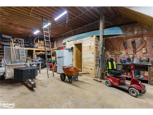 756 Spring Lake Road, South River, ON - Indoor Photo Showing Garage