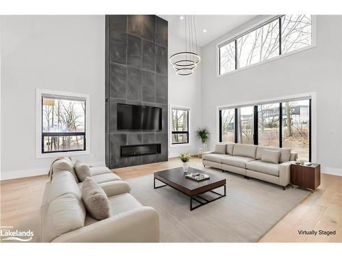 113 Nipissing Crescent, The Blue Mountains, ON - Indoor Photo Showing Living Room With Fireplace