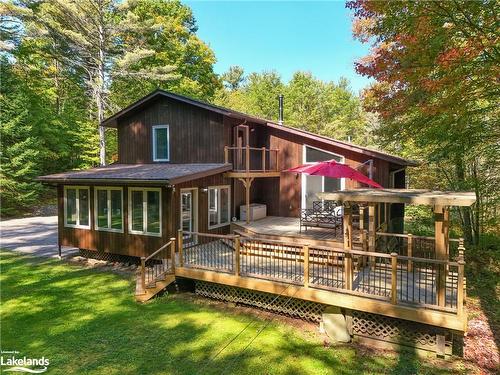 1276 Nicholls Road, Bracebridge, ON - Outdoor With Deck Patio Veranda