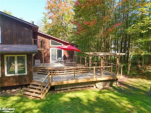 1276 Nicholls Road, Bracebridge, ON - Outdoor With Deck Patio Veranda