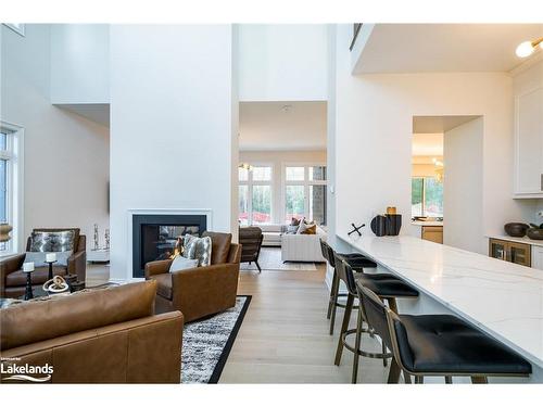 116 Dorothy Drive, Clarksburg, ON - Indoor Photo Showing Other Room With Fireplace