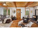 108 Barclay Boulevard, The Blue Mountains, ON  - Indoor Photo Showing Living Room With Fireplace 