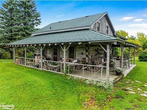 317343 3Rd Line, Meaford, ON - Outdoor With Deck Patio Veranda