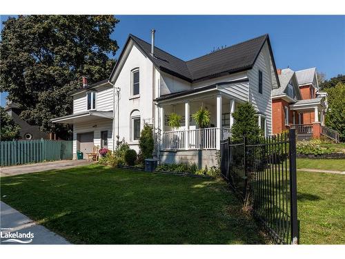 61 O'Brien Street, Orillia, ON - Outdoor With Deck Patio Veranda With Facade