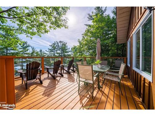 48 Fred Dubie Road E, Parry Sound, ON - Outdoor With Deck Patio Veranda With Exterior