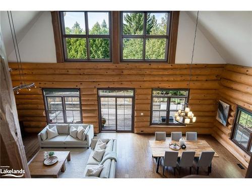 44 Trails End, Collingwood, ON - Indoor Photo Showing Living Room With Fireplace