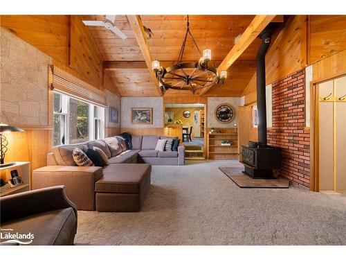 53B Forest Access Road, Port Loring, ON - Indoor Photo Showing Living Room