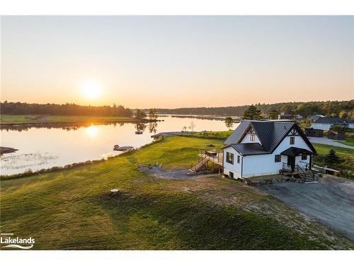 1038 Boyes Bridge Lane, Gravenhurst, ON - Outdoor With Body Of Water With View