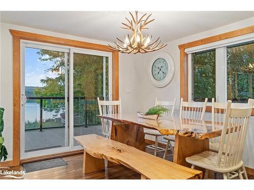 1111 Maplehurst Drive, Huntsville, ON - Indoor Photo Showing Dining Room