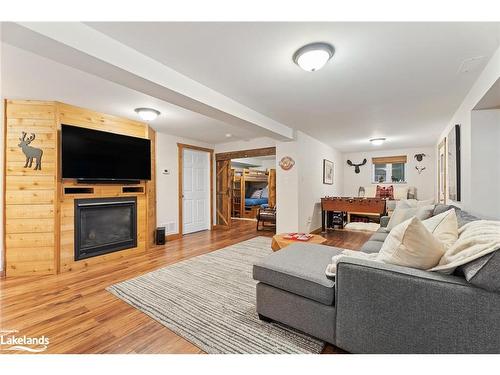 1111 Maplehurst Drive, Huntsville, ON - Indoor Photo Showing Living Room With Fireplace